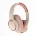 Auriculares Inalámbricos P-2962/rosado Claro Micrófono, Control Estereo, Bluetooth