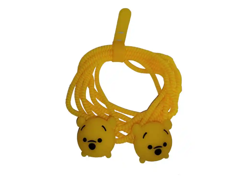 Protector De Cables En Resorte 3 En 1 Diseño Winnie Pooh