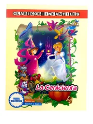 Cuento Para Colorear La Cenicienta Ingles Español 17 Paginas
