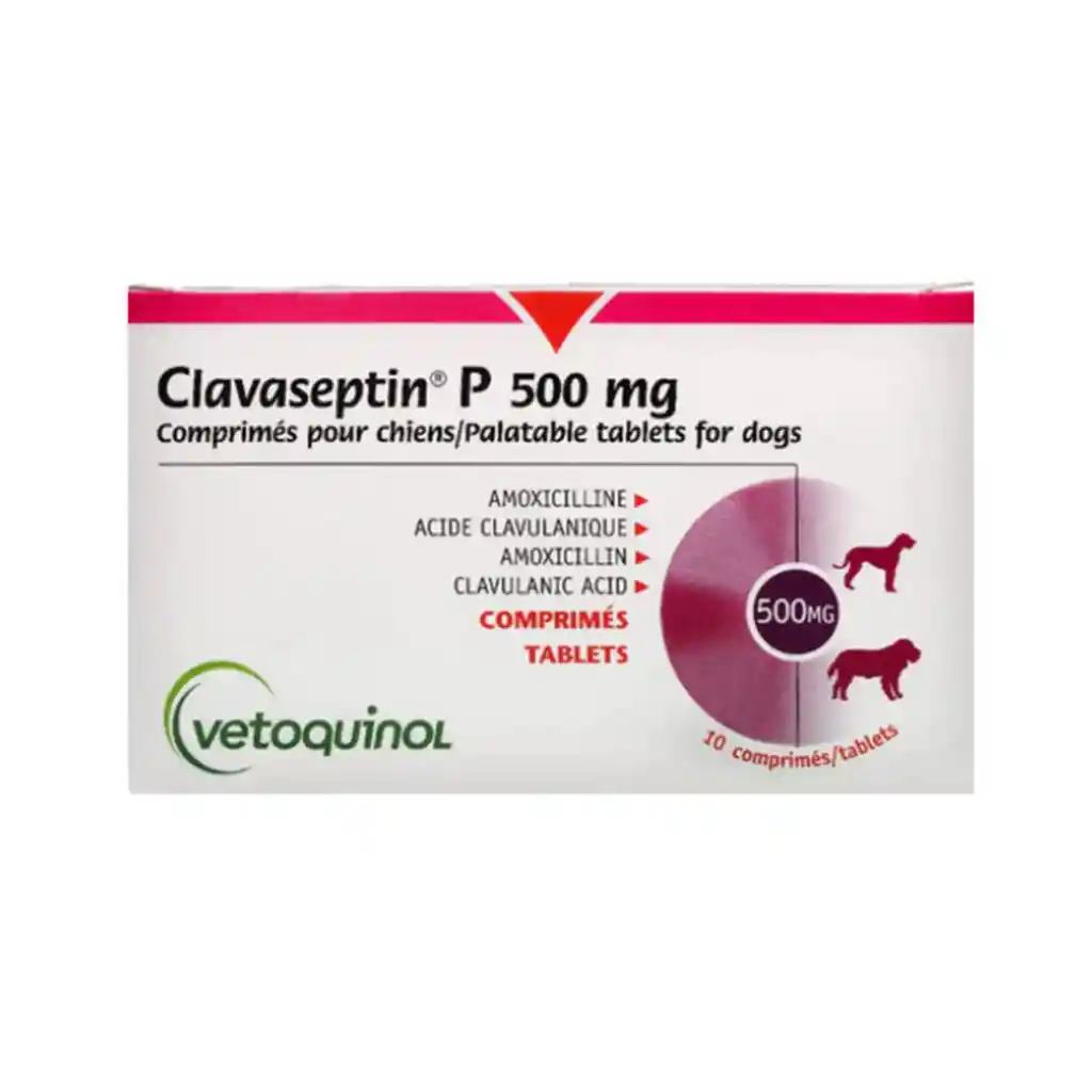 Clavaseptin 500 Mg X 10 Tabletas