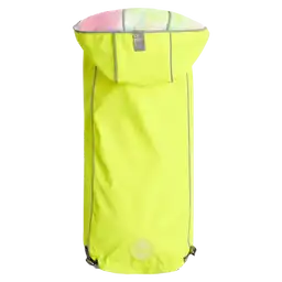 Impermeable Reversible Amarillo Neon Talla Xs