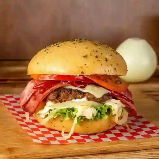 Hamburguesa tradicional