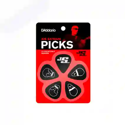 Picks Daddario 1cbk6-10js Joe Satriani, 1.0mm, 10 Unidades