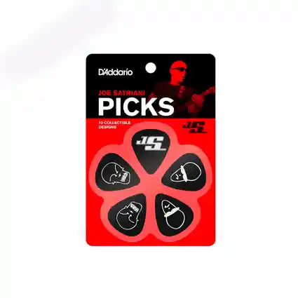 Picks Daddario 1cbk6-10js Joe Satriani, 1.0mm, 10 Unidades