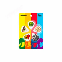 Picks Daddario 1cwh4-10b3 The Beatles, Albums 0.70mm, 10 Unidades