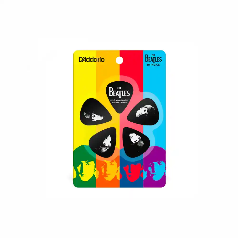 Picks Daddario 1cbk6-10b2 The Beatles, Meet The Beatles 1.0, 10 Unidades