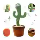 Juguete Cactus Bailarín Repetidor De Voz Música Recargable