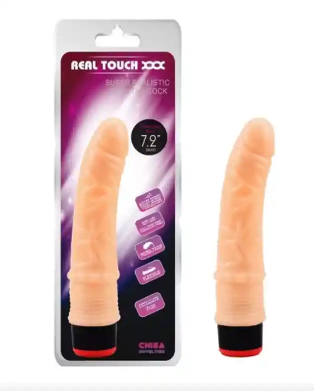 Vibrador Realista Real Touch 7.2 (19cms X 4cms) Chisa