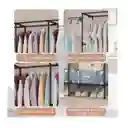 Organizador Closet Calzado Perchero 3 Espacios Multifuncion