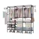 Organizador Closet Calzado Perchero 3 Espacios Multifuncion