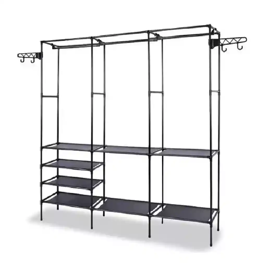 Organizador Closet Calzado Perchero 3 Espacios Multifuncion