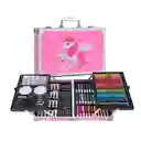 Set Kit Creativo Arte Dibujo Maleta Metálica X 145 Piezas