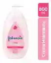 Crema Hidratante Johnsons 800 Ml Bebe, Natural Y Original