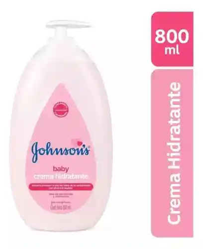Crema Hidratante Johnsons 800 Ml Bebe, Natural Y Original