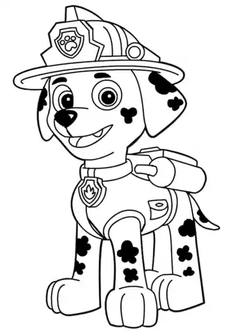 Paginas Para Colorear Paw Patrol X6 Papel Normal Carta