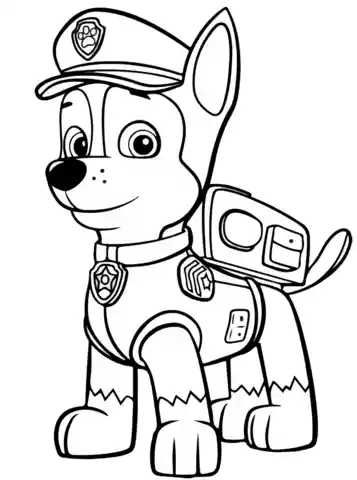 Paginas Para Colorear Paw Patrol X6 Papel Normal Carta