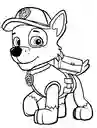 Paginas Para Colorear Paw Patrol X6 Papel Normal Carta