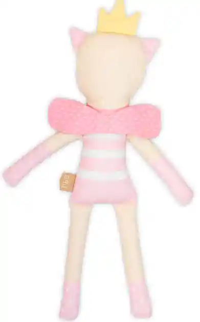 Peluche Gatica Princesa Flora