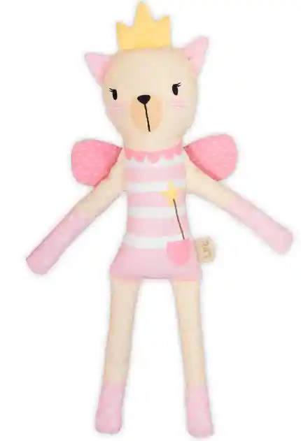 Peluche Gatica Princesa Flora