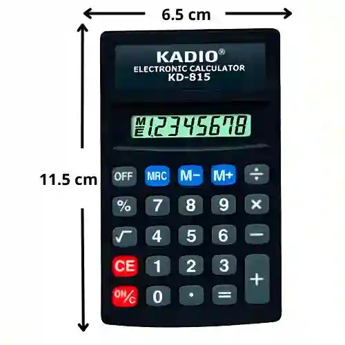 Kadio Calculadora 8 Digitos - Kd-815