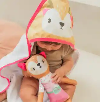 Toalla Bebé Cara Venado