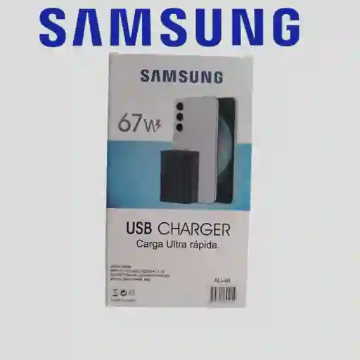 Cargador Ultra Rápido 67w Usb-c Compatible Samsung