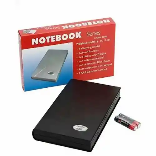 Báscula Digital Serie Notebook 0,01g X 500g Pantalla Lcd