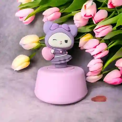 Tierno Temporizador Kuromi Para Cocina, Escuela, Deporte/ 60 Minutos
