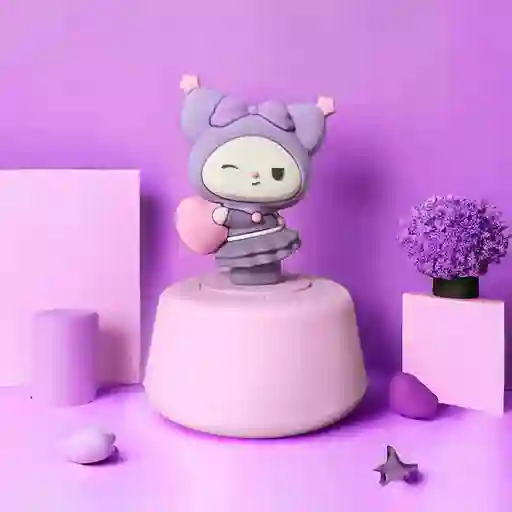 Tierno Temporizador Kuromi Para Cocina, Escuela, Deporte/ 60 Minutos