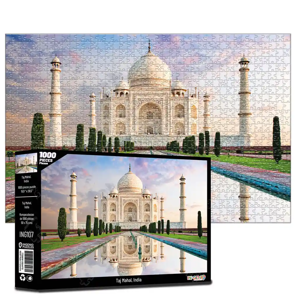 Rompecabezas 1000 Piezas Taj Mahal (ing107)