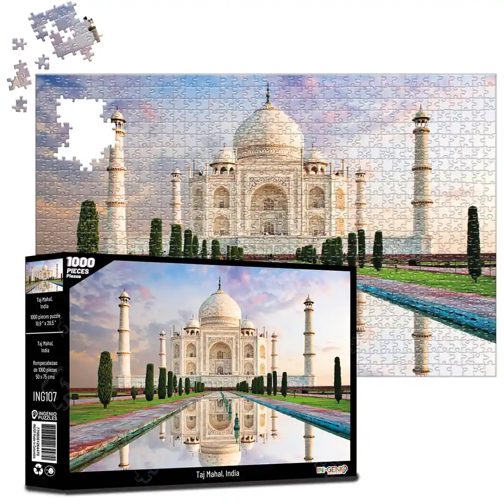 Rompecabezas 1000 Piezas Taj Mahal (ing107)