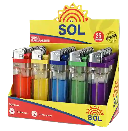 Encendedor El Sol - Und