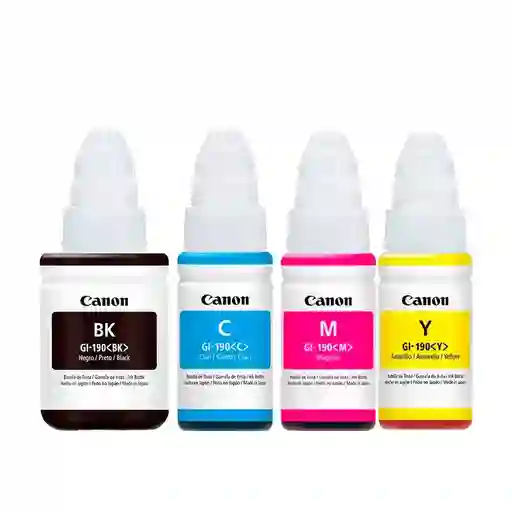 Kit X 4 De Tintas Canon 190 100% Original