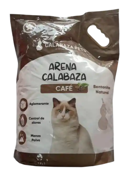 Arena Calabaza Pets Gato Cafe 4.5 Kg