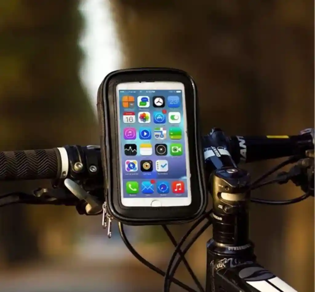 Soporte Porta Celular Estuche Moto Bicicleta Impermeable