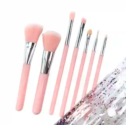 Set De Brochas Candy X7 Piezas