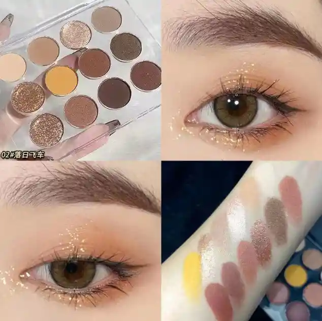 Paleta De Sombras Delicate 12 Colores