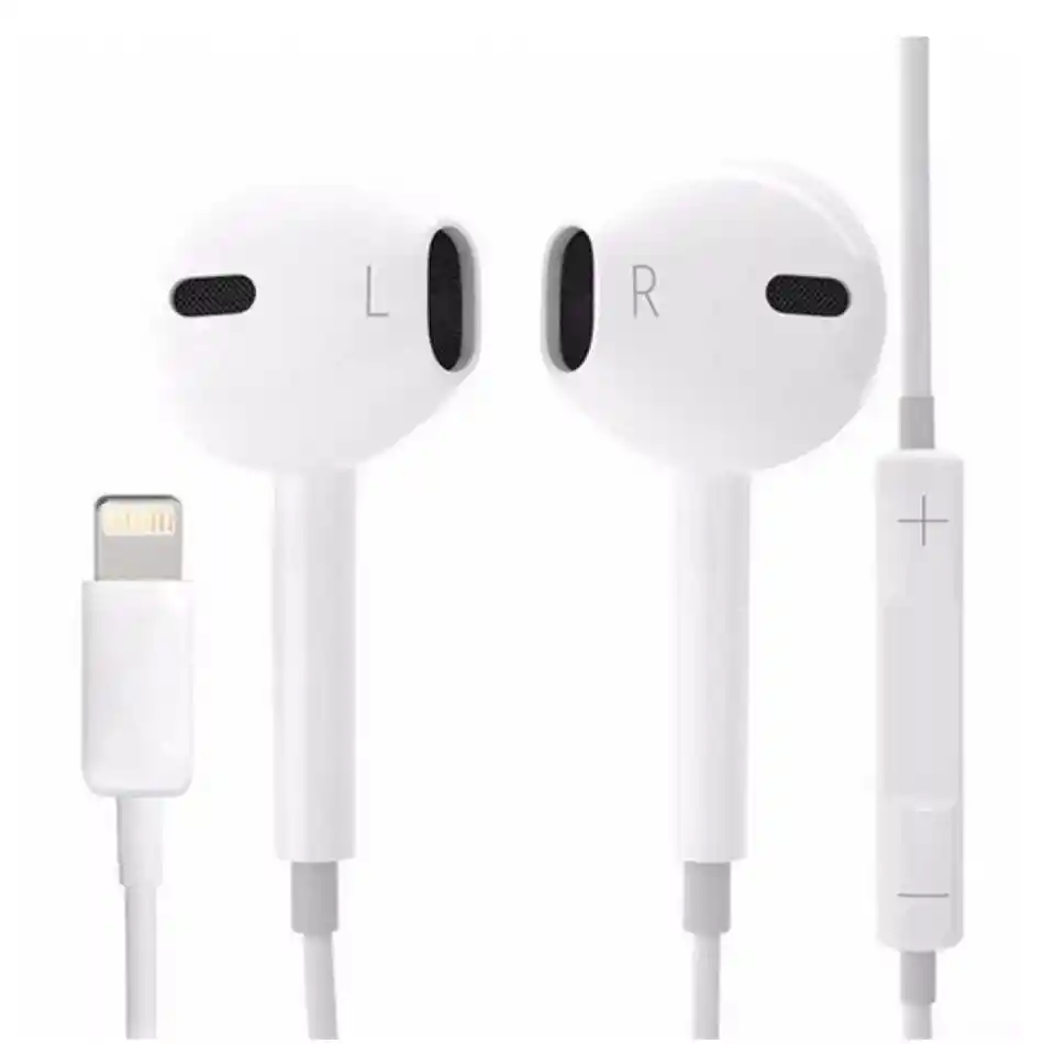 Audifonos Iphone Alambricos Earpods Lightning Connector