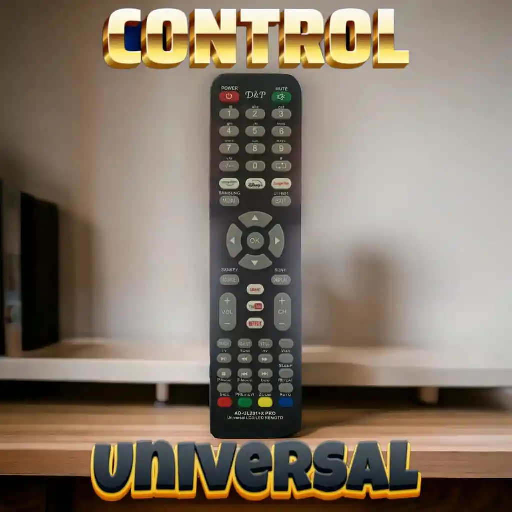 Control Remoto Universal Ad-ul201+x Pro