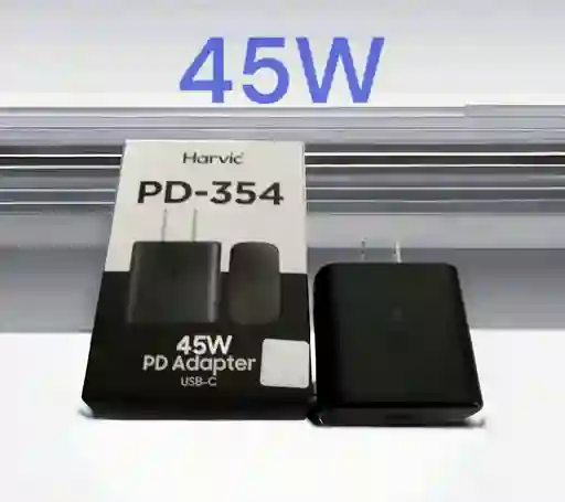Cargador Harvic Carga Súper Rápida 45 W / Usb - C
