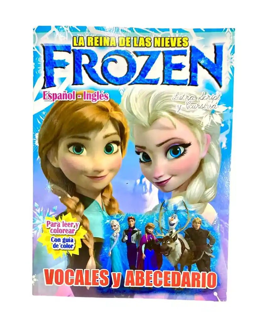 Libro De Actividades Y Colorear 16 Paginas Frozen