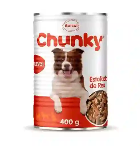 Lata Chunky Dog Estofado 400gr