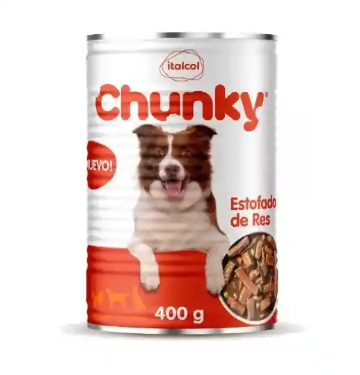 Lata Chunky Dog Estofado 400gr