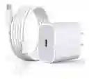 Adaptador Iphone 20w Carga Rapida