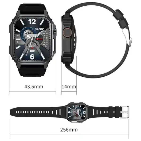 Reloj Inteligente Smart Watch Mobulaa Modelo Tw11-negro