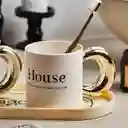 Pocillo Decorativo House Utensilio Cocina