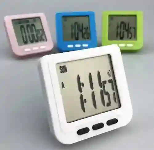 Reloj Despertador Kadio Kd-1826a-c Sin Tic Tac
