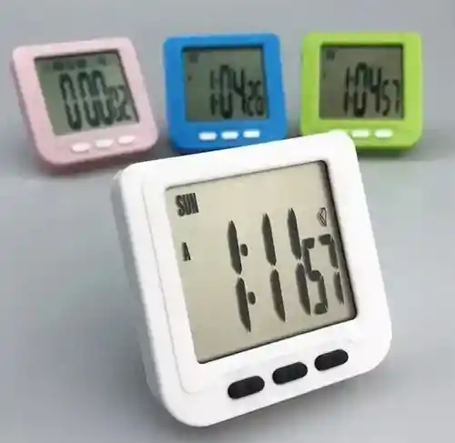 Reloj Despertador Kadio Kd-1826a-c Sin Tic Tac