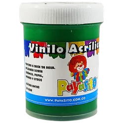 Pintura Vinilo Acrilico Verde 80gr