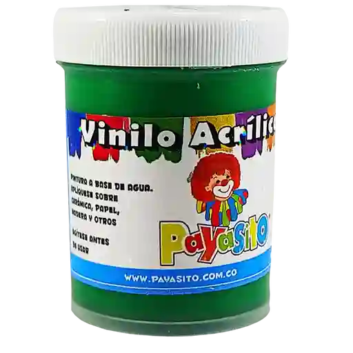 Pintura Vinilo Acrilico Verde 80gr